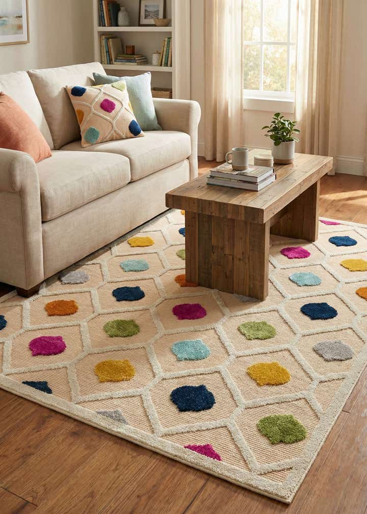 4' x 6' Easy-Clean Aruba Indoor / Outdoor Rug