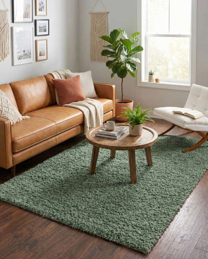 5' 3 x 8' Zermatt Shag Rug