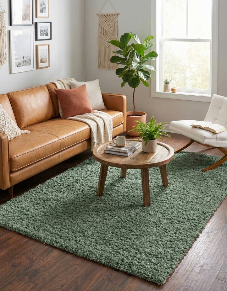 5' 3 x 8' Zermatt Shag Rug