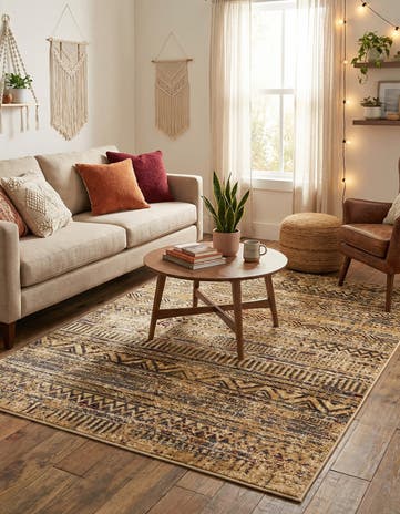 5' 3 x 7' Saturn Rug