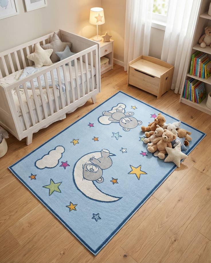 Detail image of 5' 3 x 7' 7 Easy-Clean Indoor / Outdoor Rug