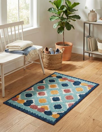 2' x 3' Easy-Clean Belize Indoor / Outdoor Rug