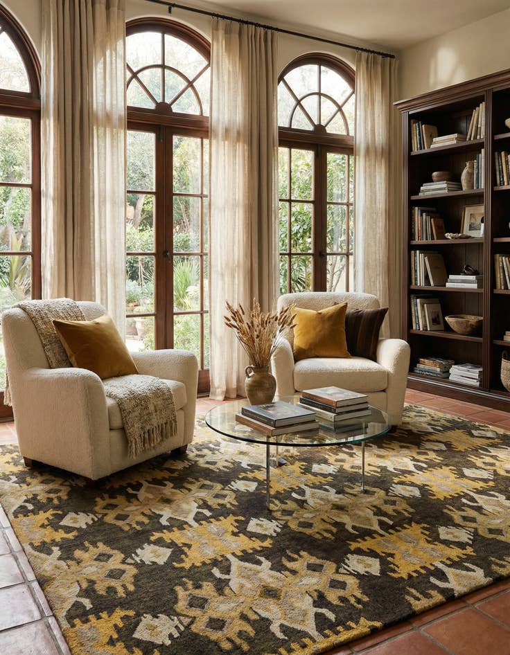 Detail image of 8' x 9' 10 Luna Rug