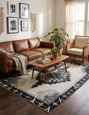 5' x 8' Washable Timeless Rug