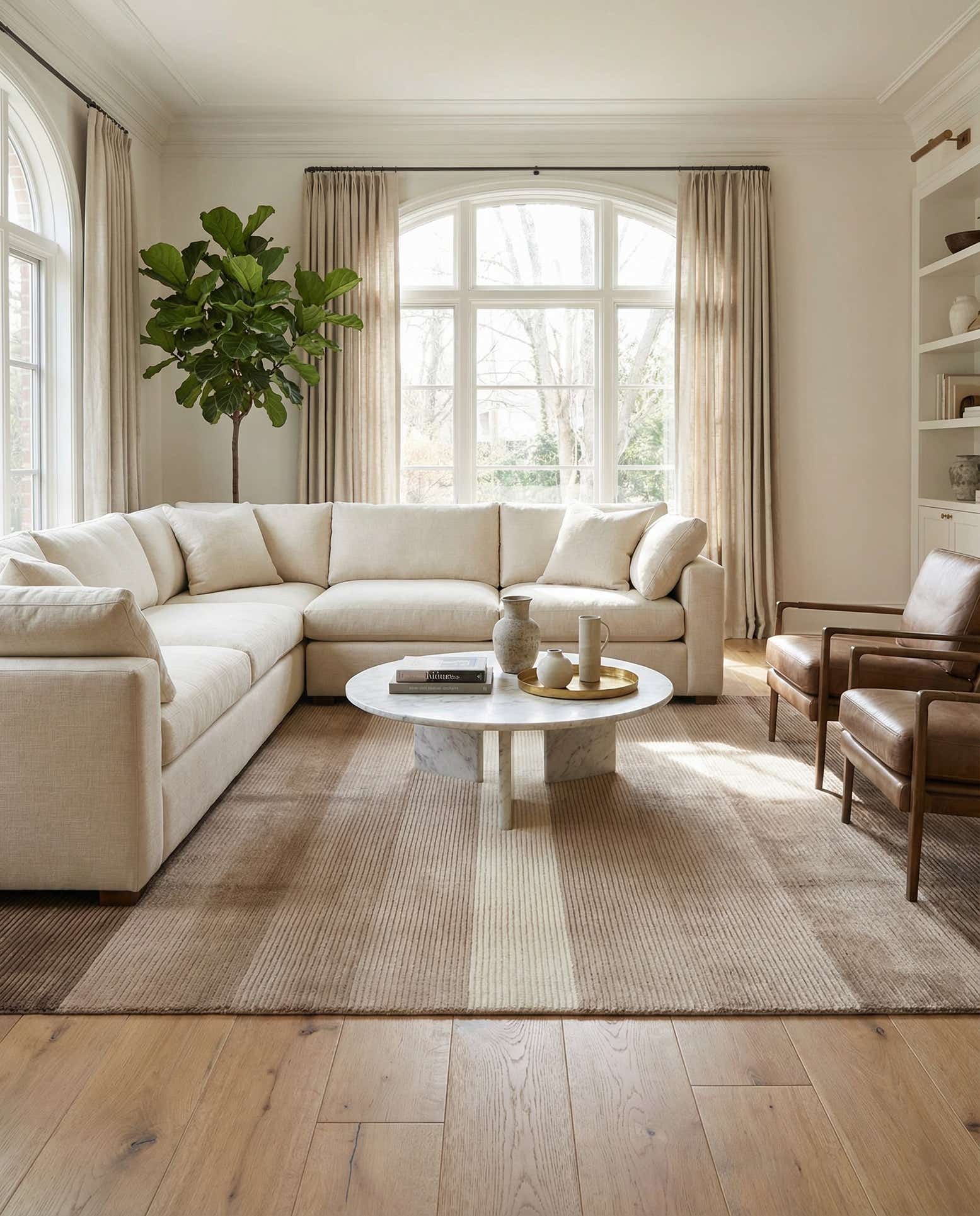 8' 2 x 11' 6 Hand Knotted Darya Wool Rug