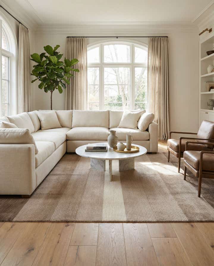 8' 2 x 11' 6 Hand Knotted Darya Wool Rug