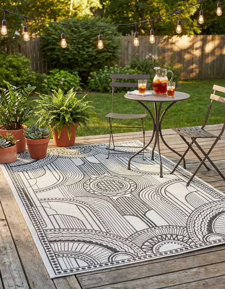 4' x 6' Easy-Clean Traditional Indoor / Ou...