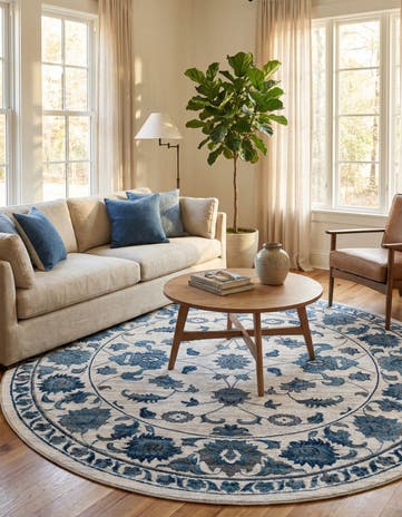 10' x 10' Boston Round Rug