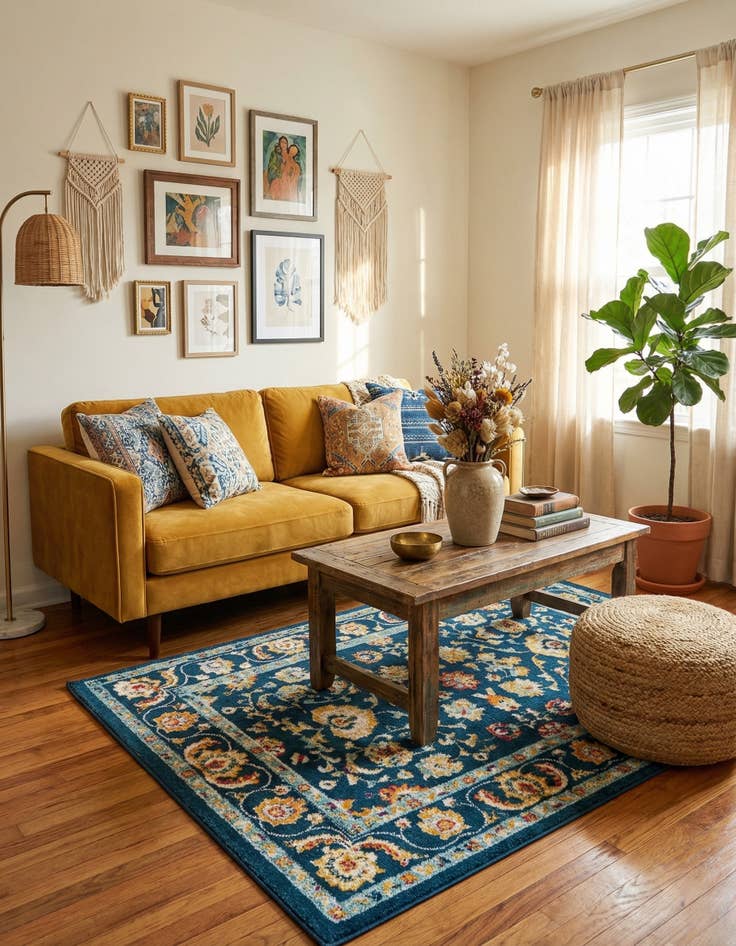 Detail image of  4' x 6' Aurelia Rug