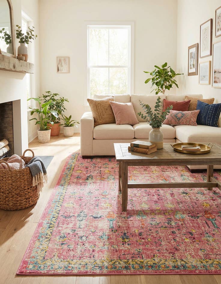 Detail image of  10' x 13'  Washable El Paso Rug