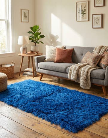 2' x 4' 5 Hand Knotted Moroccan Wool Runner Rug