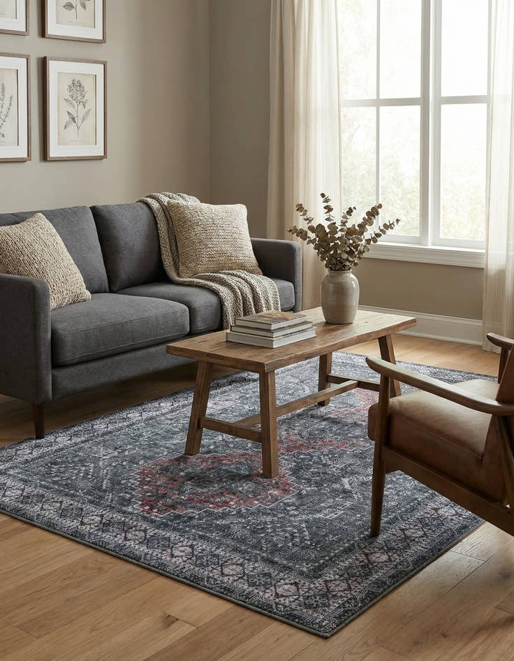 Detail image of  4' 1 x 6' 1 Timeless Rug