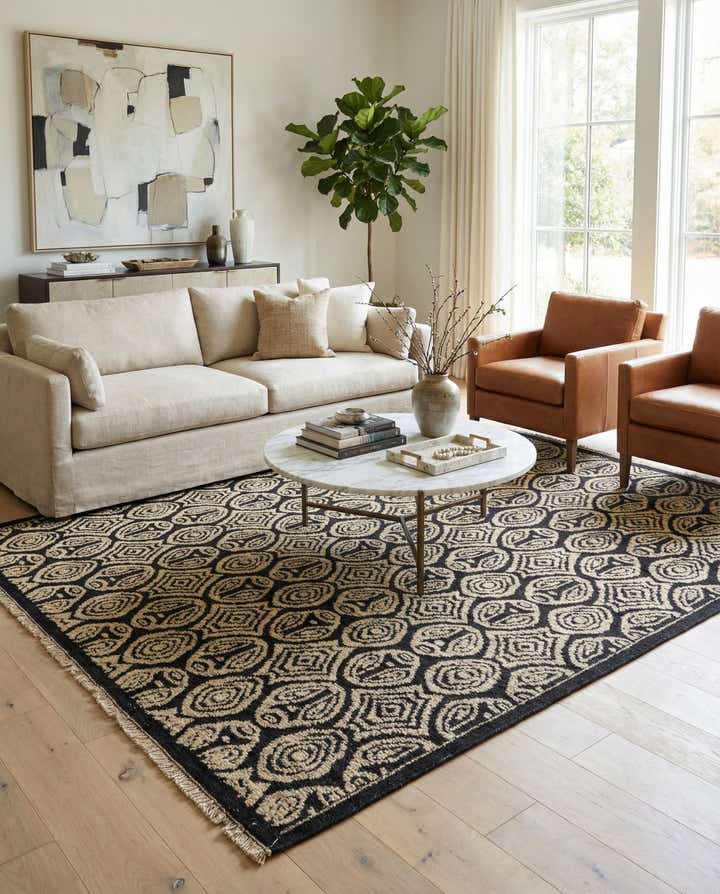 8' 6 x 10' Hand Knotted Darya Wool Rug