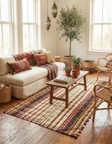 3' 9 x 7' 7 Jajim Rug