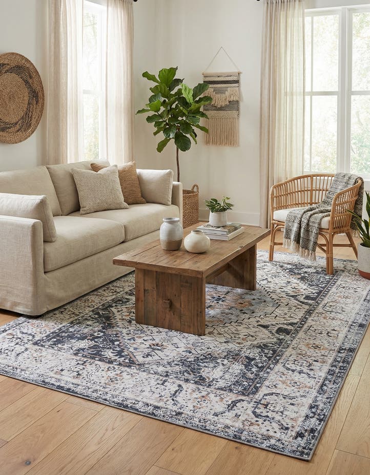 5' 3 x 8' Washable Yara Rug