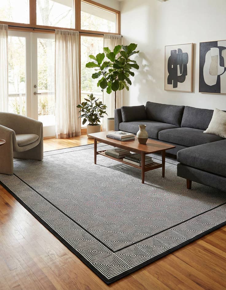 Detail image of 10' x 10' Milano Square Rug