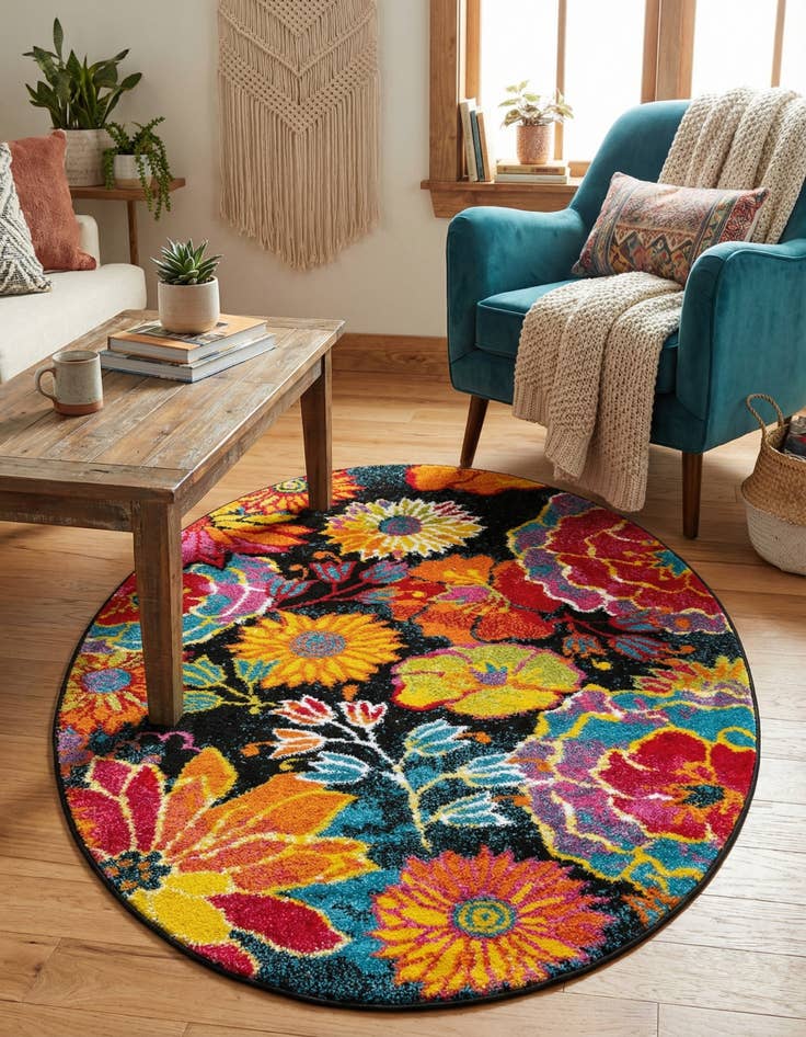 Detail image of 3' 3 x 5' 3 Florence Oval Rug