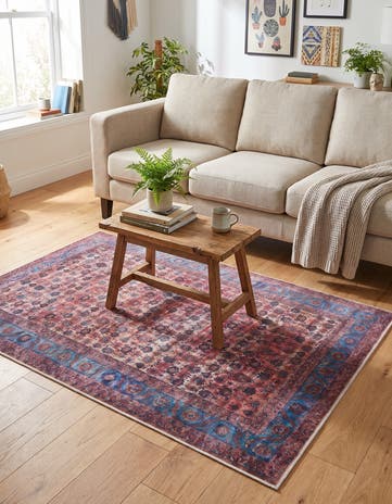 Antique Pink Maahru Rug
