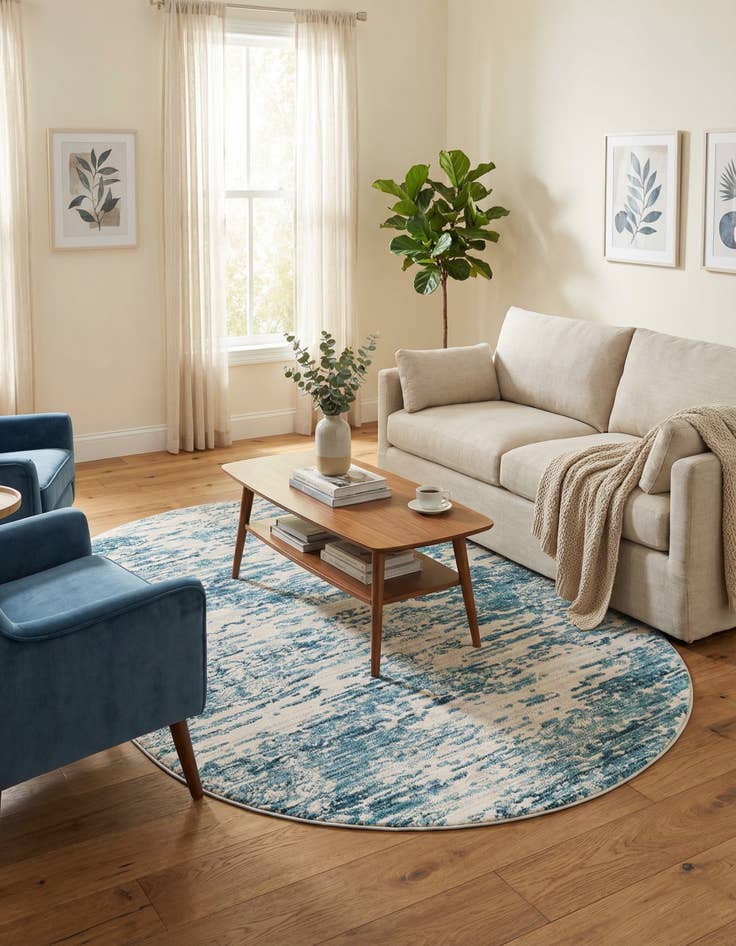 Detail image of  5' x 8' Oasis Oval Rug