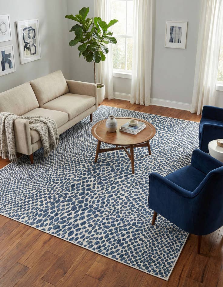 Detail image of 9' x 12'  Washable Jill Zarin Cape Town Indoor / Outdoor Rug