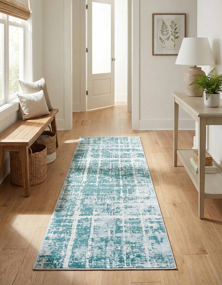 Detail image of Jill Zarin 2' 2 x 6' Uptown Lexington Avenue Runner Rug