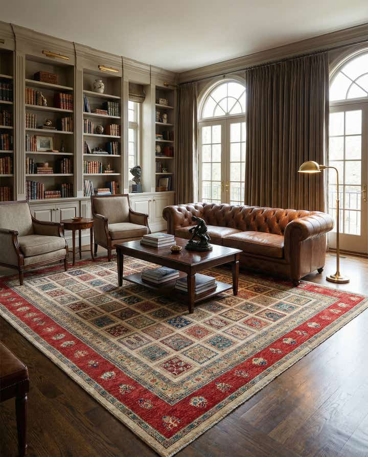 10' x 13' 7 Hand Knotted Ariana Ziegler Rug