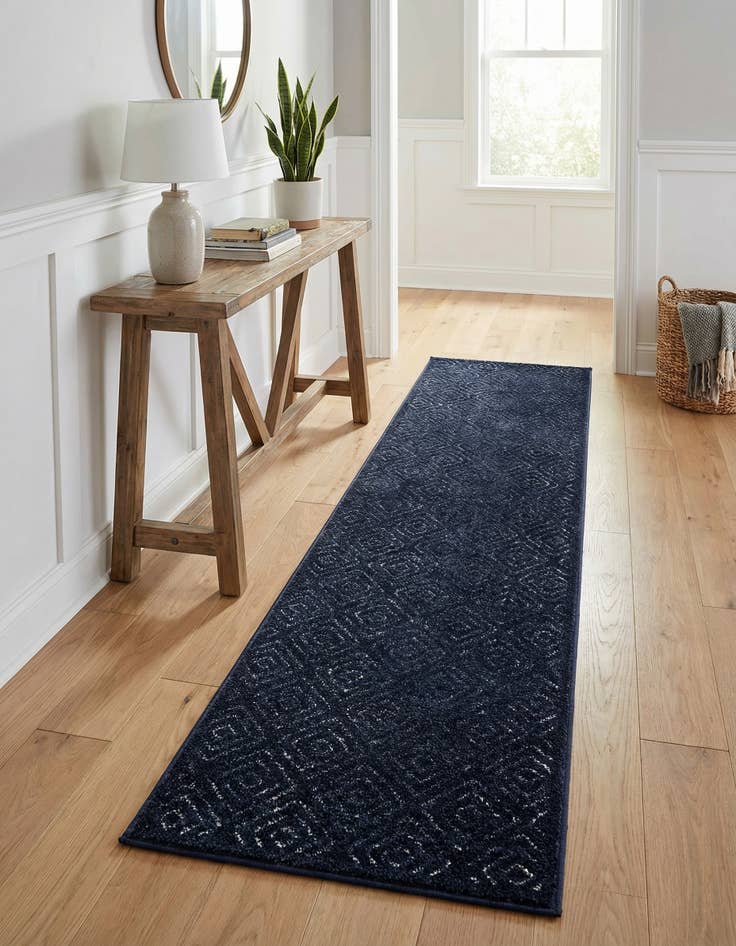 Detail image of 2' x 8'  Washable Sabrina Soto Indoor / Outdoor Runner Rug