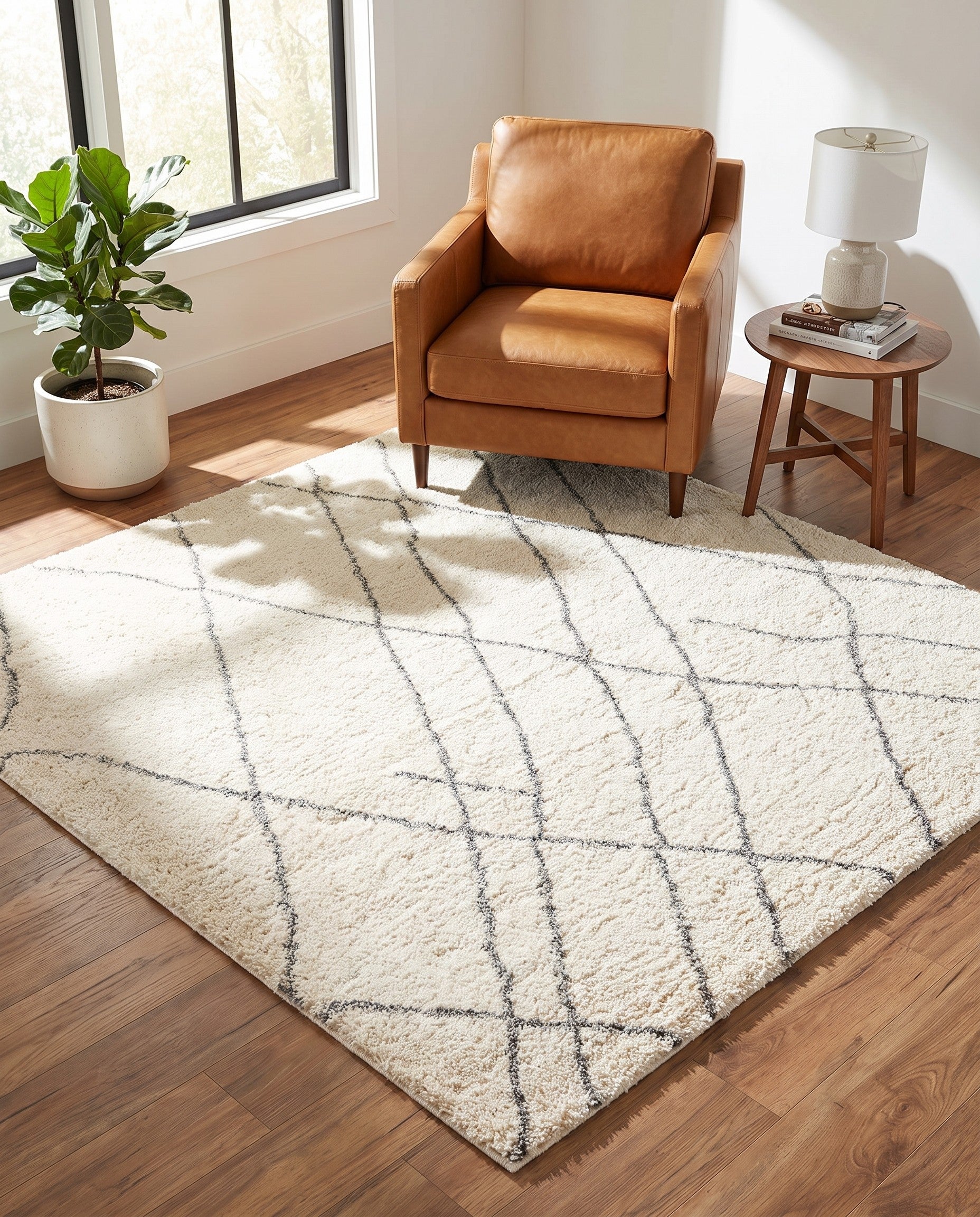 7' 10 x 7' 10 Soft Touch Shag Square Rug