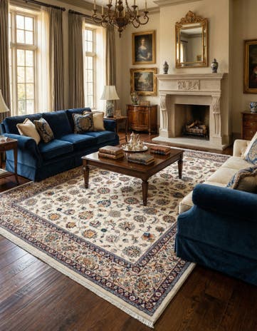8' 1 x 11' 5 Mashad Rug