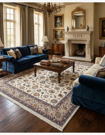 8' 1 x 11' 5 Mashad Rug