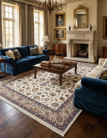 8' 1 x 11' 5 Mashad Rug