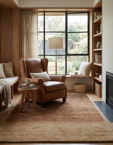 4' 8 x 6' 6 Hand Knotted Kashkuli Gabbeh Wool Rug