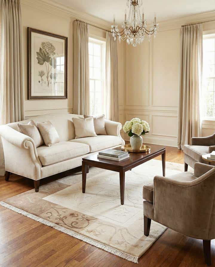 4' 7 x 6' 8 Darya Rug