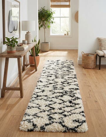 2' 7 x 10' Infinity Shag Runner Rug