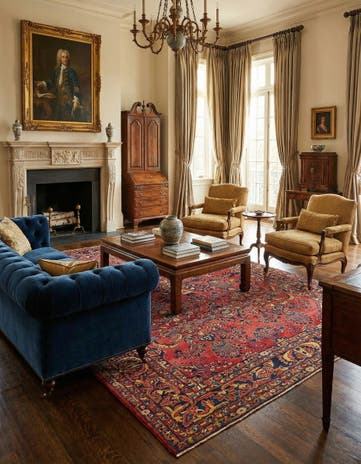 9' 2 x 11' 2 Hand Knotted Liliyan Persian Wool Rug