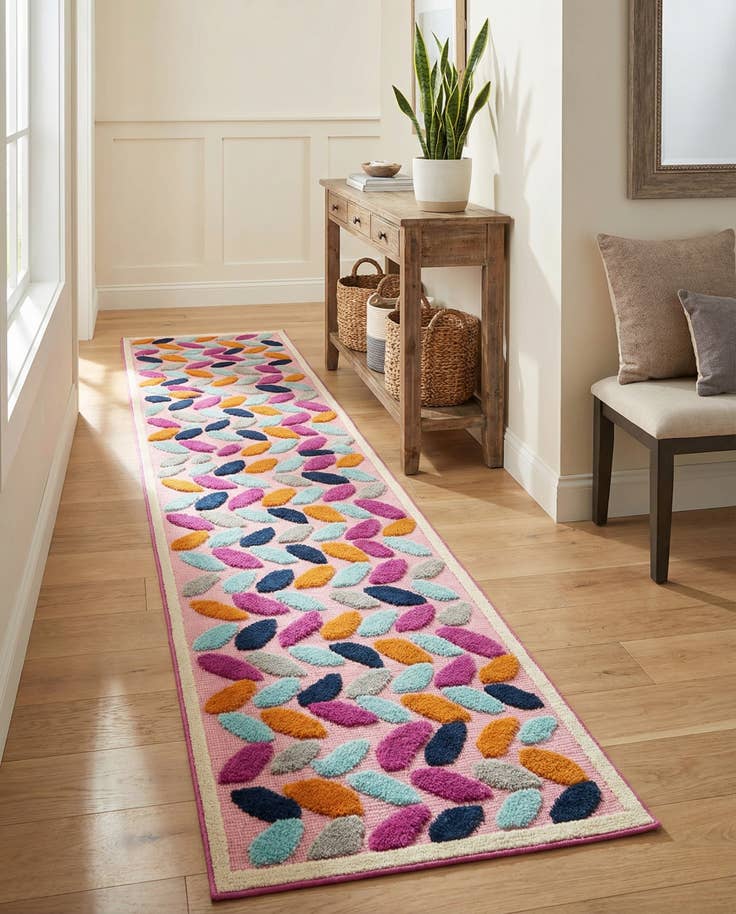 Detail image of 2' x 8' Easy-Clean Aruba Indoor / Outdoor Runner Rug