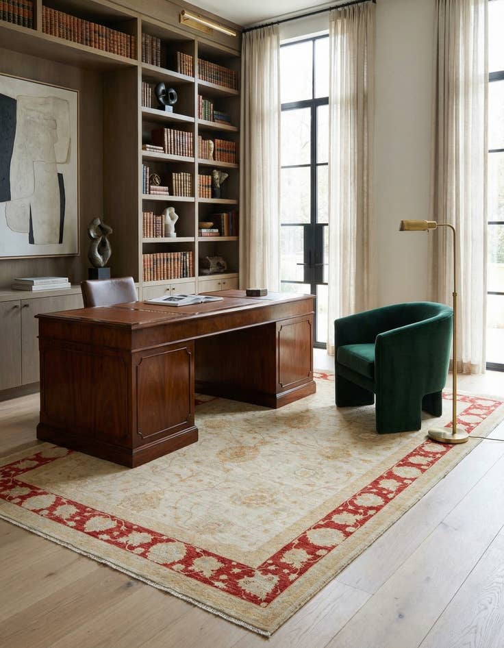 Detail image of 9' x 11' 11 Kaizar Wool Rug