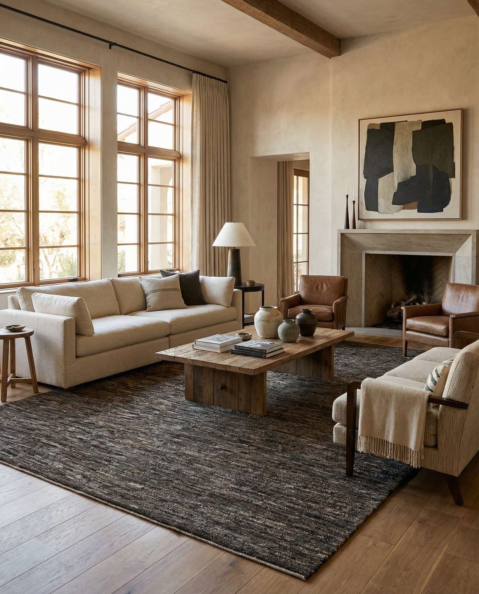 10' 5 x 14' 3 Hand Knotted Beni Marok Rug