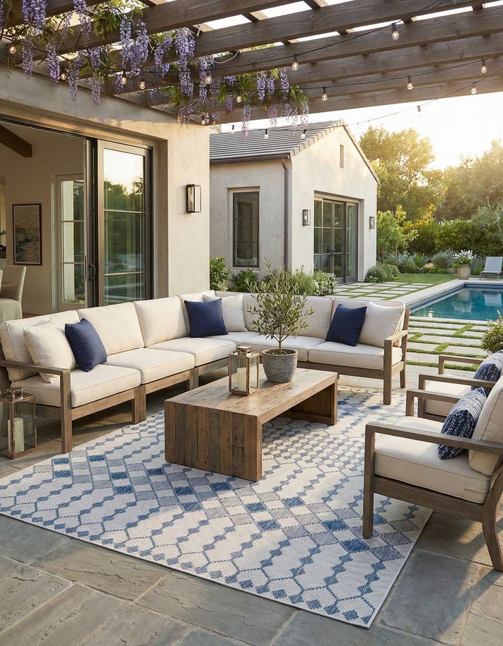 10' x 14' Easy-Clean Lattice Indoor / Outdoo...