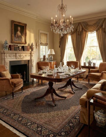 6' 10 x 9' 11 Tabriz Mahi Rug