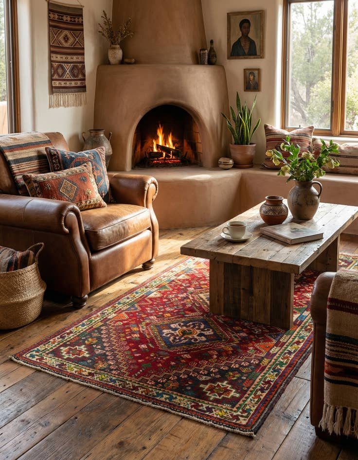 Detail image of 2' 9 x 5' 4 Ghashghai Rug