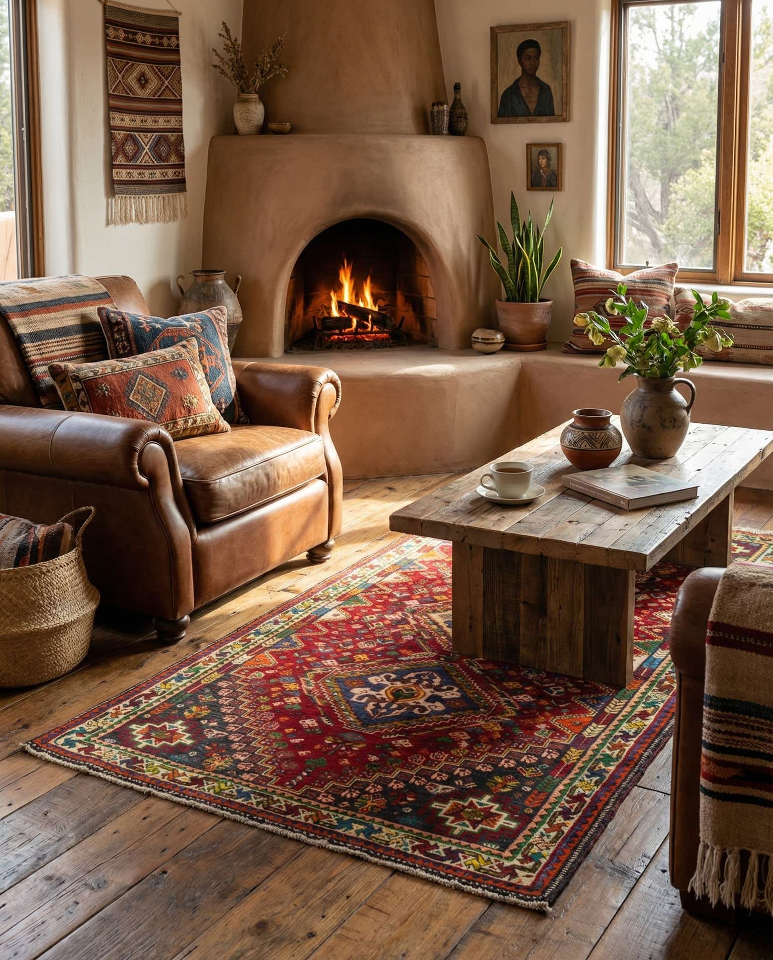 2' 9 x 5' 4 Ghashghai Rug