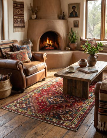 2' 9 x 5' 4 Ghashghai Rug