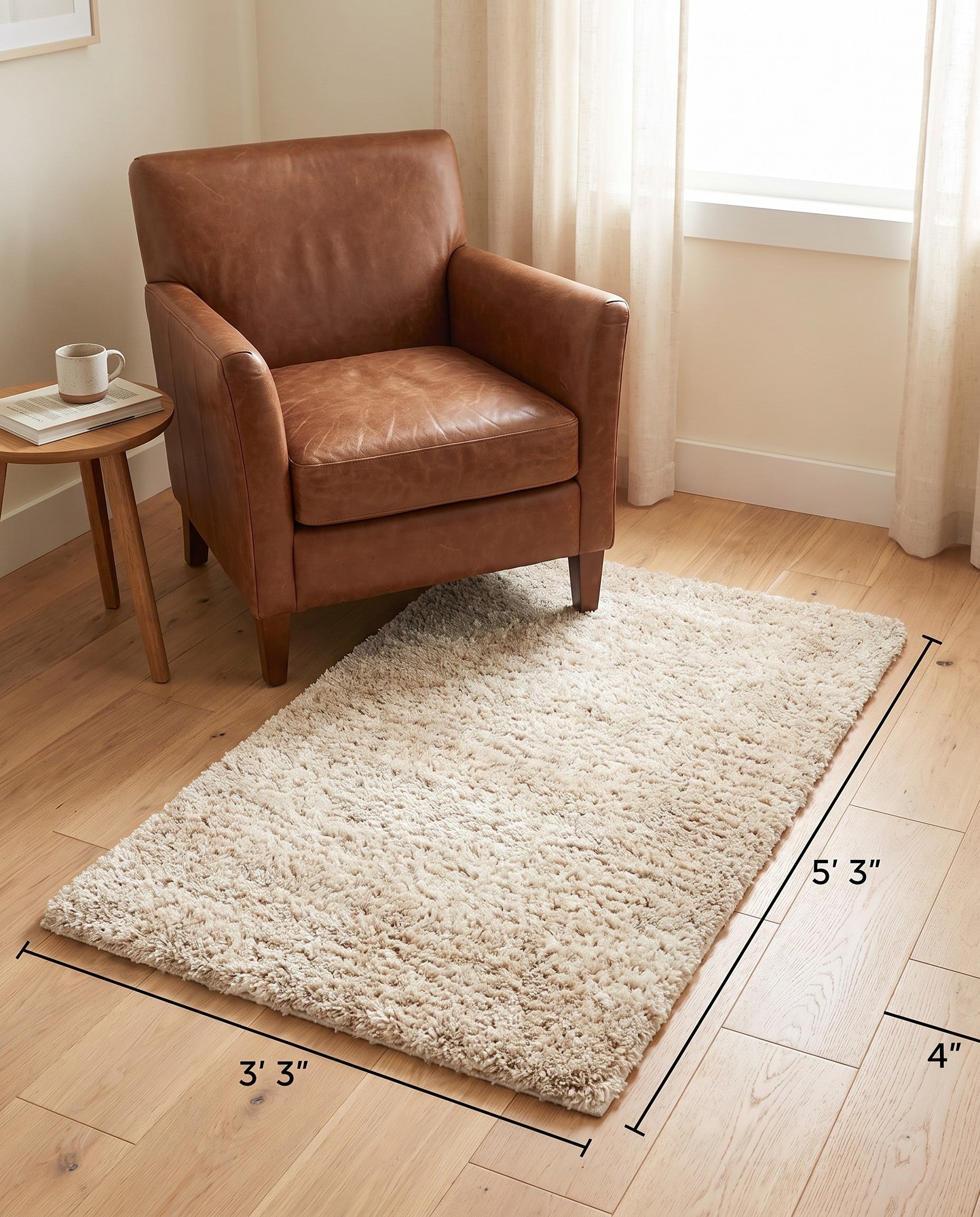 3' 3 x 5' 3 Marilyn Monroe™ Shag Rug