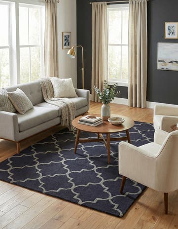 5' x 8' Luna Wool Rug