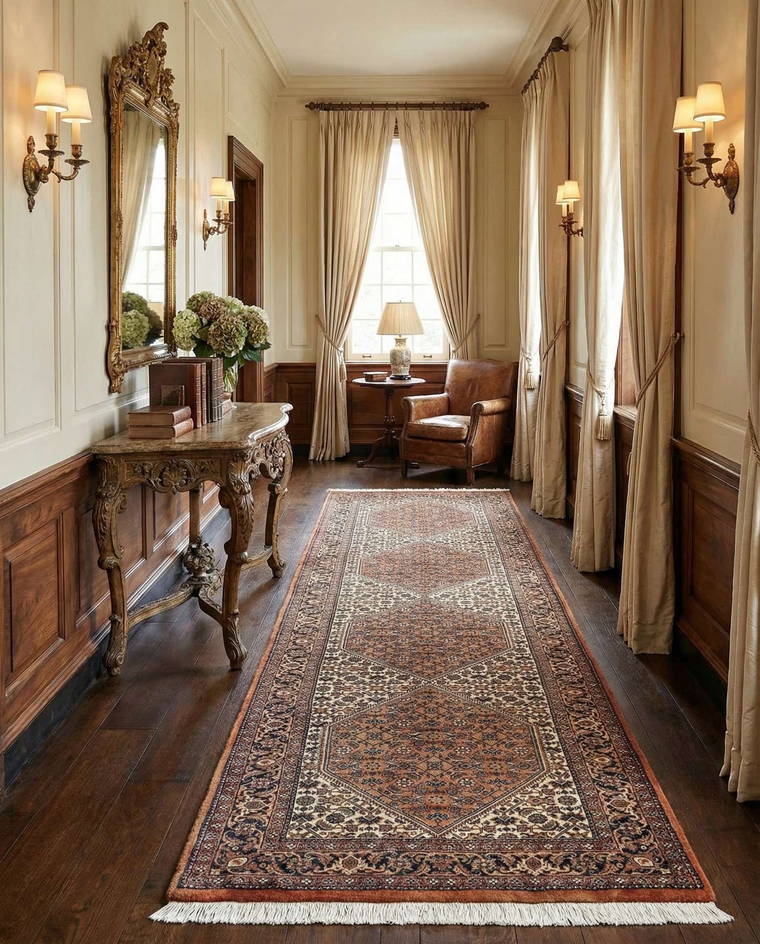 2' 6 x 8' 8 Bidjar Wool Runner Rug