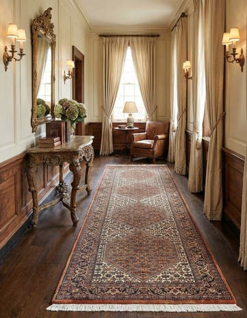 2' 6 x 8' 8 Bidjar Wool Runner Rug