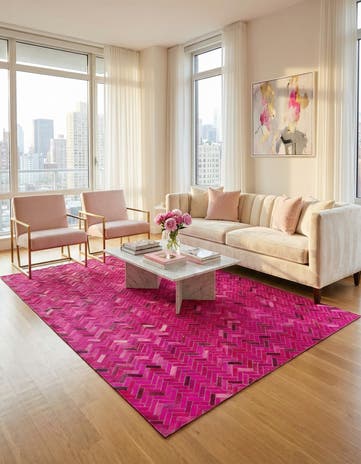 5' x 8' Cowhide Rug