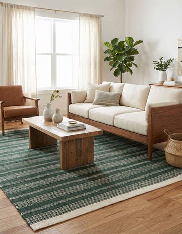 7' 10 x 10' Hand Woven Lariat Rug