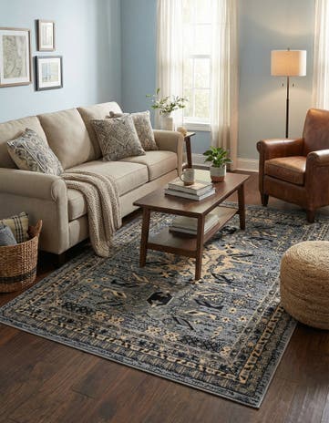 4' x 6' Heris Rug